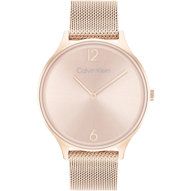 Main Image 1 of Calvin Klein Timeless Ladies' Rose Gold Tone Bracelet Watch