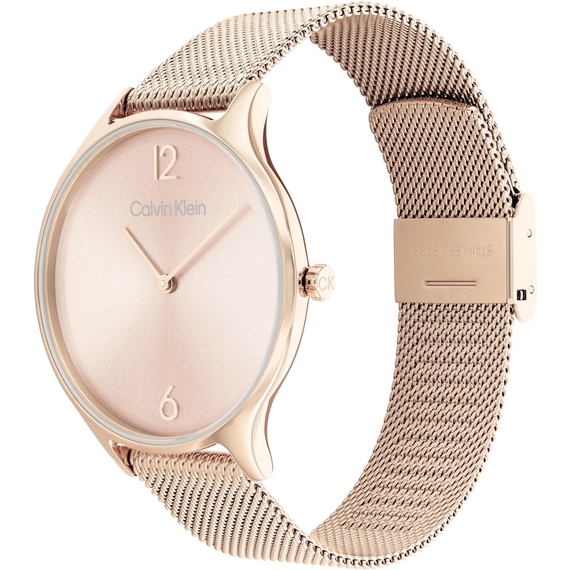 Main Image 2 of Calvin Klein Timeless Ladies' Rose Gold Tone Bracelet Watch