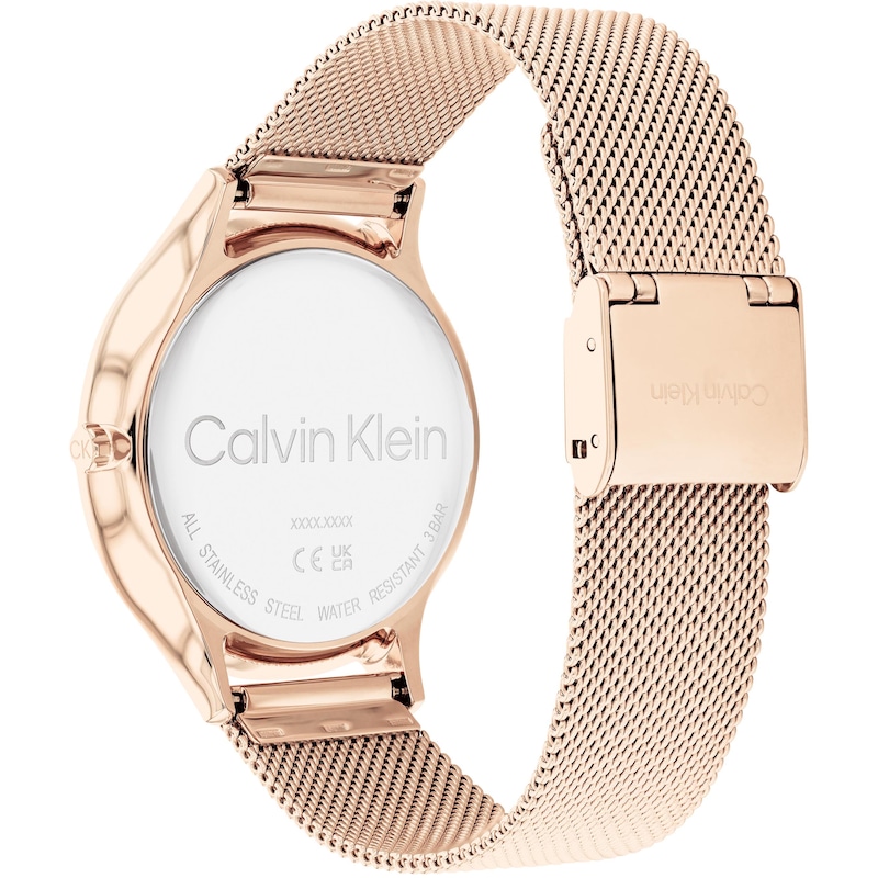 Main Image 3 of Calvin Klein Timeless Ladies' Rose Gold Tone Bracelet Watch