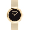 Thumbnail Image 0 of Calvin Klein Twisted Ladies' Gold Tone IP Watch