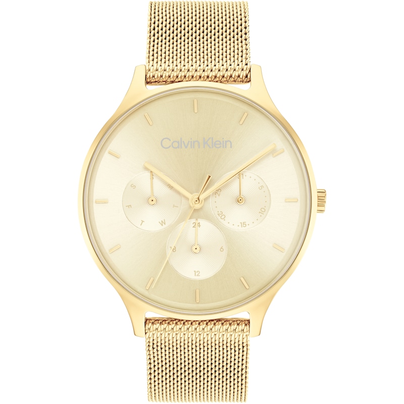Main Image 1 of Calvin Klein Timeless Ladies' Gold Tone Bracelet Watch