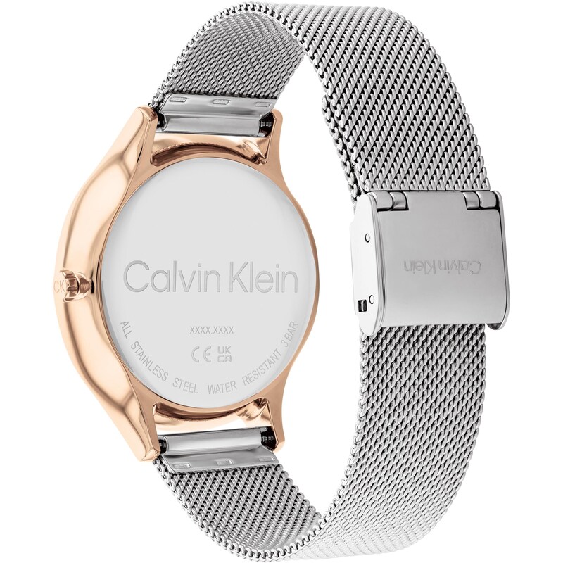 Main Image 3 of Calvin Klein Timeless Ladies' Rose Gold Tone Case Stainless Steel Watch