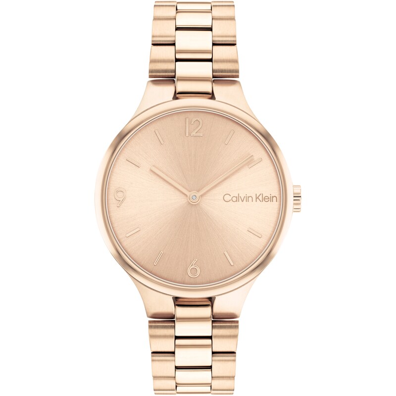 Main Image 1 of Calvin Klein Ladies Rose Gold Tone Ion Plated Watch