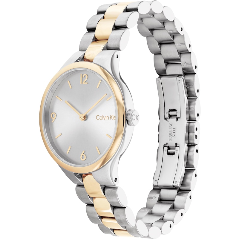 Main Image 2 of Calvin Klein Ladies Two Tone Ion Plated Bracelet Watch