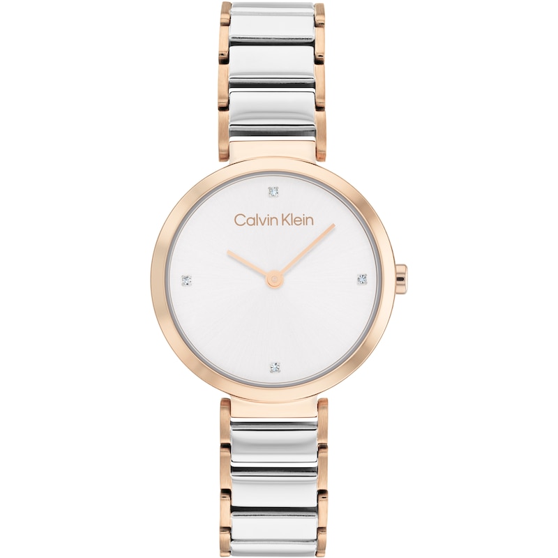 Main Image 1 of Calvin Klein T-Bar Ladies' Two Tone Stainless Steel Watch