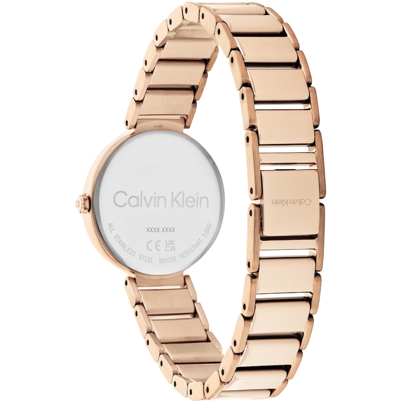 Main Image 3 of Calvin Klein T-Bar Ladies Yellow Gold Tone Ion Plated Watch