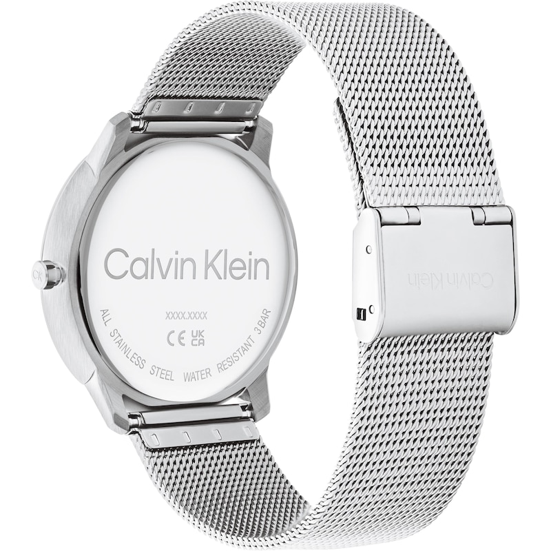 Main Image 3 of Calvin Klein One Iconic Blue Dial Stainless Steel Watch