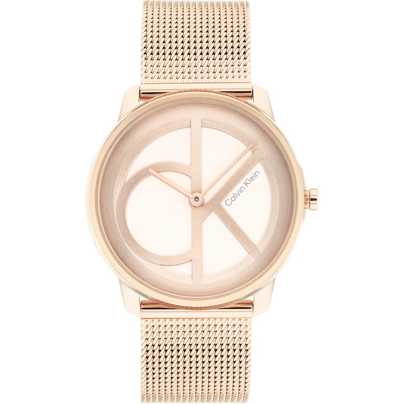 Calvin Klein One Iconic Rose Gold Tone Watch