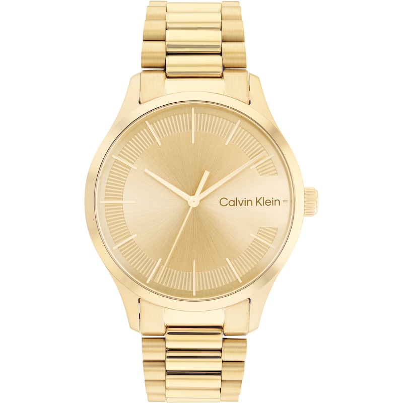 Main Image 1 of Calvin Klein One Iconic Gold Tone Bracelet Watch
