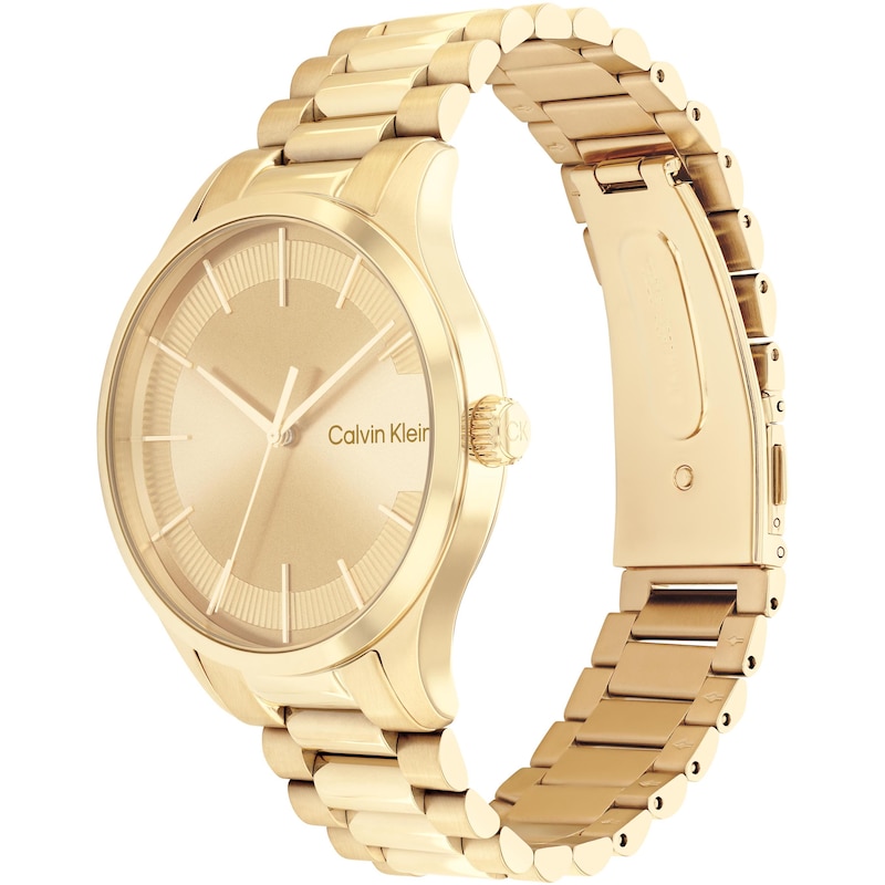 Main Image 2 of Calvin Klein One Iconic Gold Tone Bracelet Watch