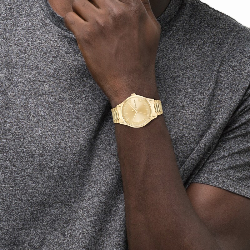 Main Image 5 of Calvin Klein One Iconic Gold Tone Bracelet Watch