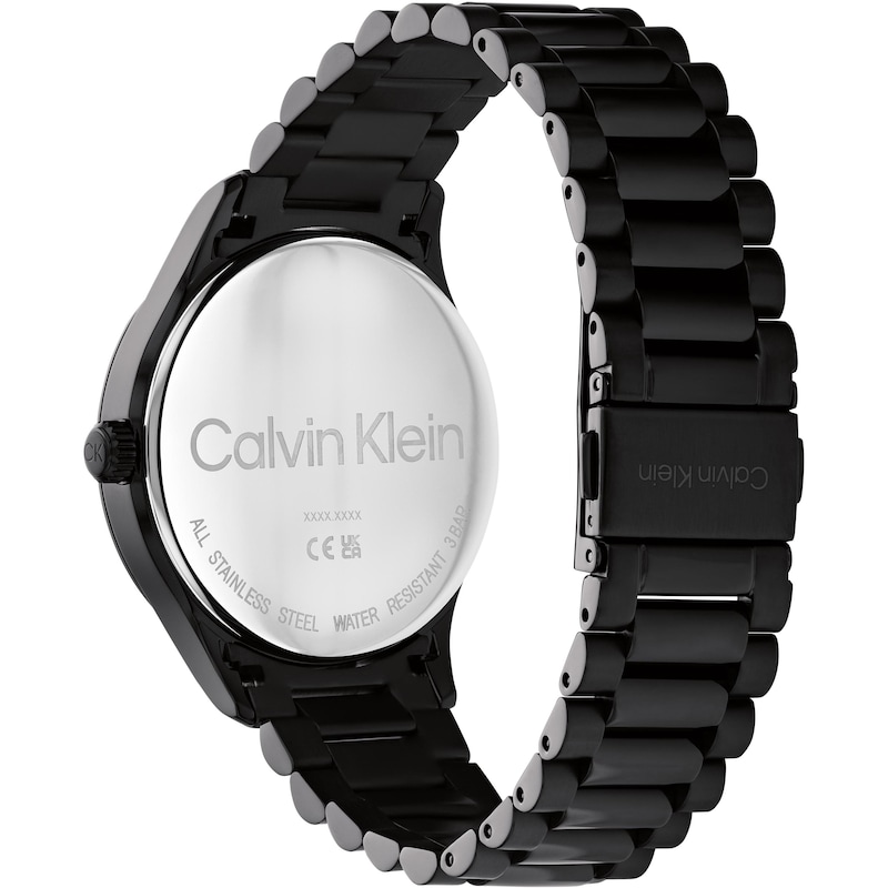 Main Image 3 of Calvin Klein One Iconic Black IP Bracelet Watch