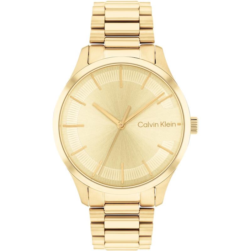 Main Image 1 of Calvin Klein One Iconic Gold Tone Bracelet Watch