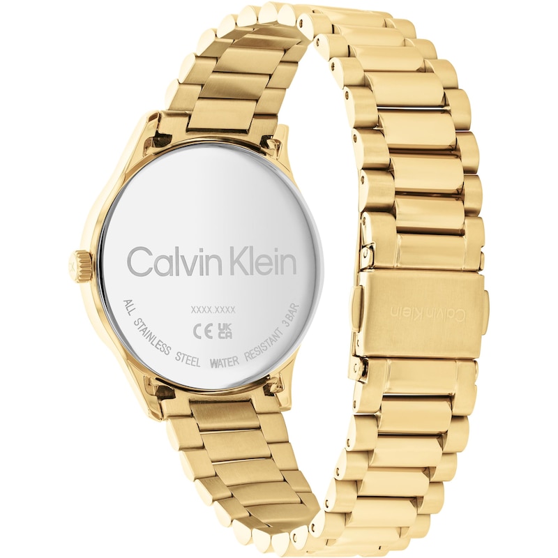 Main Image 3 of Calvin Klein One Iconic Gold Tone Bracelet Watch