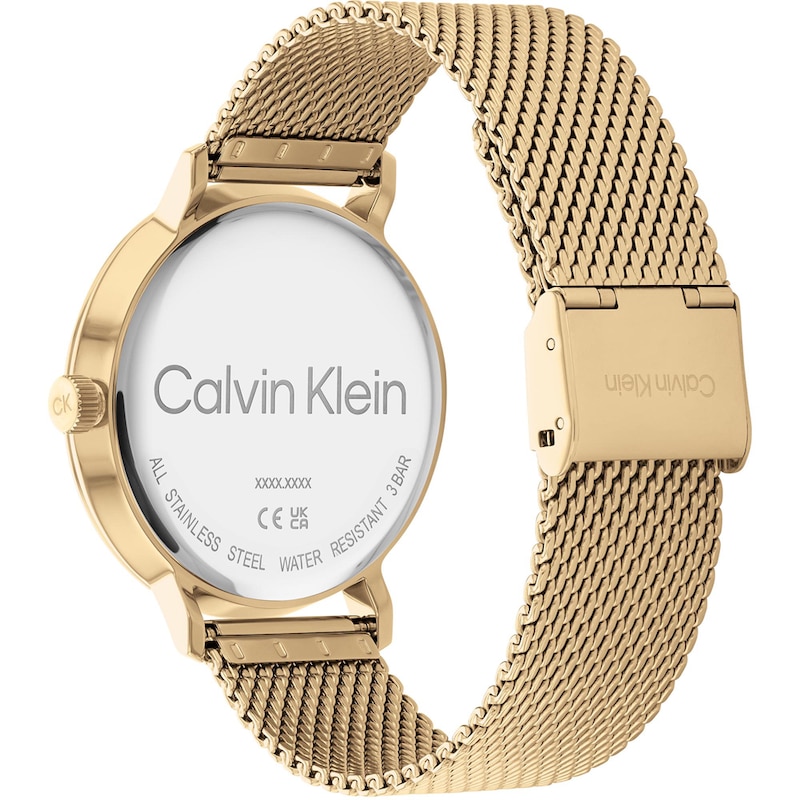 Main Image 3 of Calvin Klein Modern Men's Gold Tone Bracelet Watch