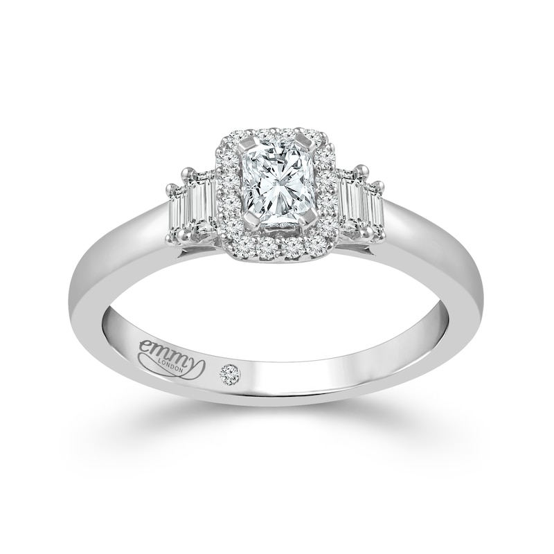 Emmy London 18ct White Gold 0.40ct Total Diamond Ring