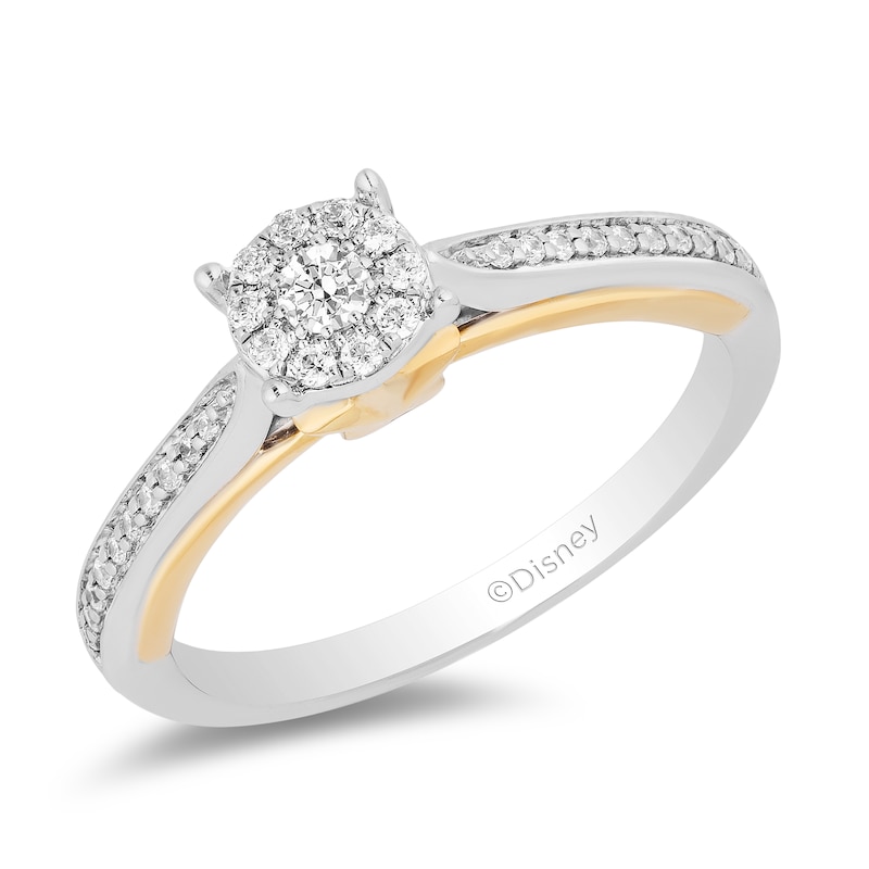 Enchanted Disney Fine Jewellery Diamond Tinker Bell Ring