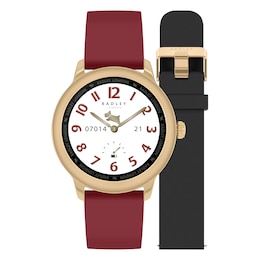 Radley Series 7 Ladies Red Silicone Smart Watch