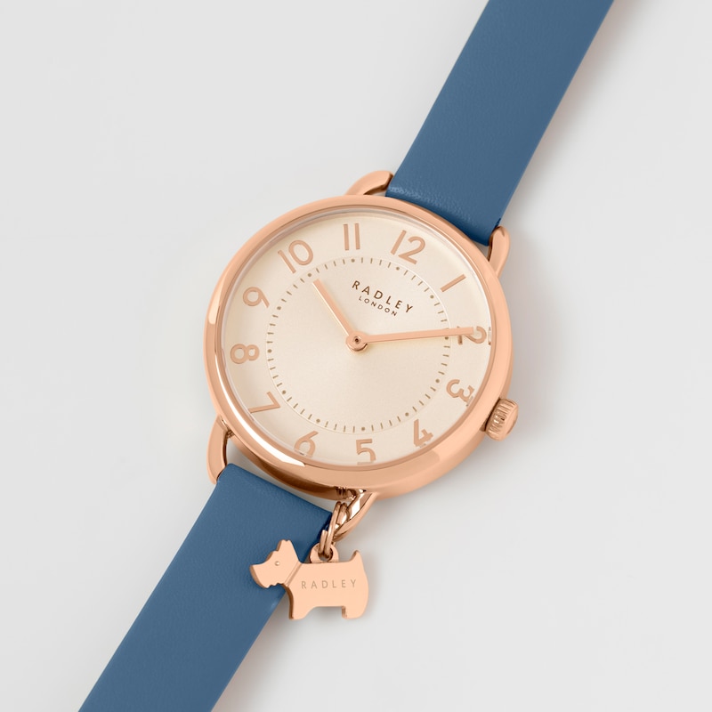 Main Image 2 of Radley Southwark Park Ladies' Blue Leather Strap Watch