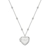 Thumbnail Image 0 of Radley Love Letters Silver Tone Heart Locket Necklace