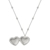 Thumbnail Image 3 of Radley Love Letters Sterling Silver Tone Heart Locket Necklace