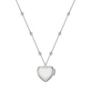 Thumbnail Image 3 of Radley Love Letters Silver Tone Heart Locket Necklace