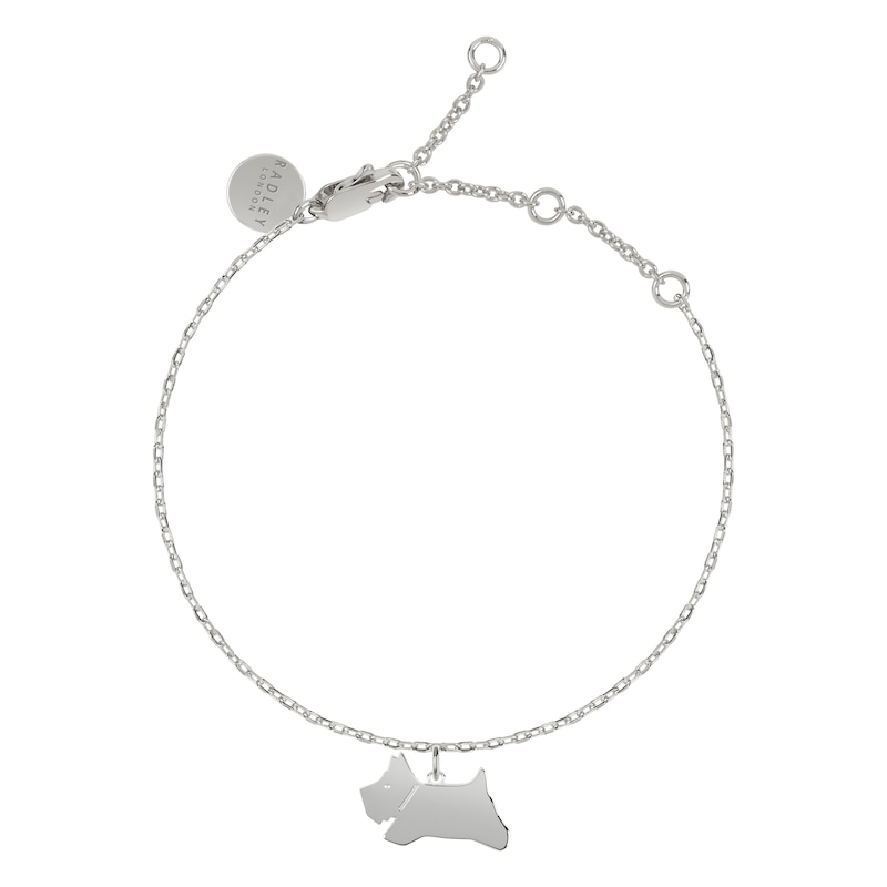 Radley Sterling Silver Jumping Dog Bracelet | H.Samuel