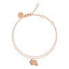 Thumbnail Image 0 of Radley 18ct Rose Gold Plated Jumping Dog Charm Bracelet