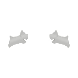 Radley Chelsea Creek Sterling Silver Dog Stud Earrings