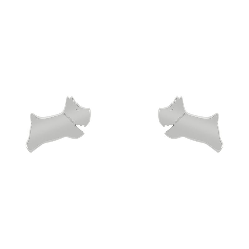 Main Image 1 of Radley Chelsea Creek Sterling Silver Dog Stud Earrings