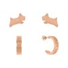 Thumbnail Image 1 of Radley Lockwood Island Rose Gold Tone Twin Pack Earrings