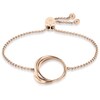 Thumbnail Image 1 of Ladies' Calvin Klein Polished Carnation Gold Ring Bracelet
