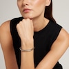 Thumbnail Image 3 of Calvin Klein Stainless Steel Faceted Hinged Bangle