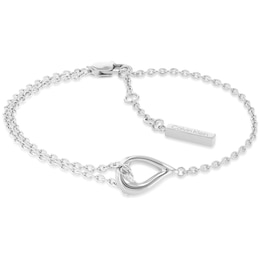 Ladies' Calvin Klein Polished Stainless Steel Stud Bracelet