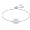 Thumbnail Image 0 of Calvin Klein Ladies' Brushed Silver-Tone Crystal Bracelet