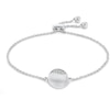 Thumbnail Image 1 of Calvin Klein Ladies' Brushed Silver-Tone Crystal Bracelet