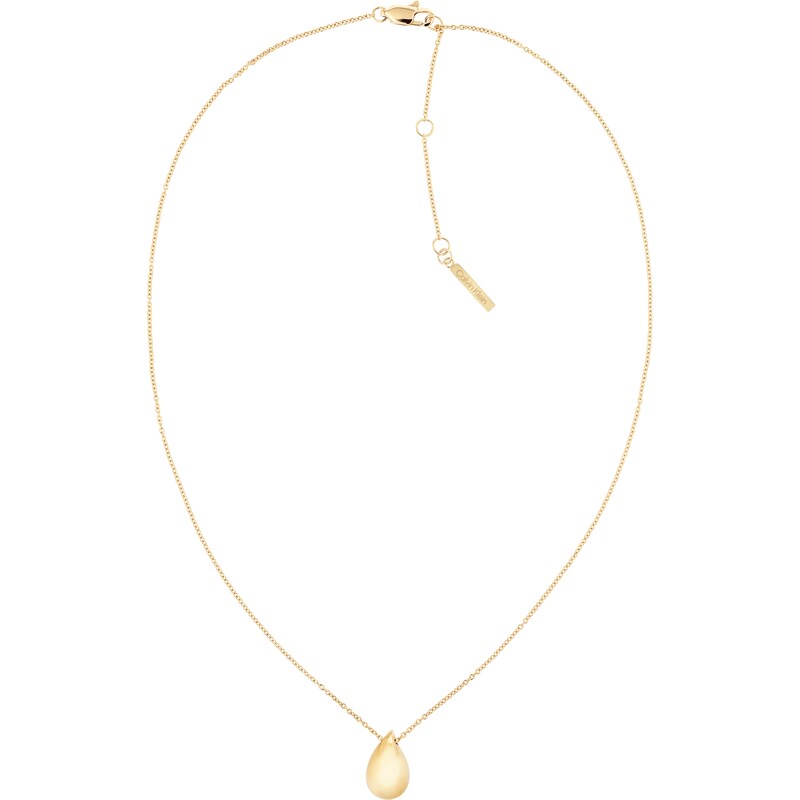 Main Image 1 of Ladies' Calvin Klein Polished Yellow Gold Stud Necklace