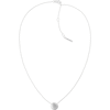 Thumbnail Image 0 of Calvin Klein Ladies' Silver Tone Brushed Crystal Necklace
