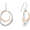 Thumbnail Image 1 of Calvin Klein Two-Tone Stainless Steel and Rose Gold Earrings