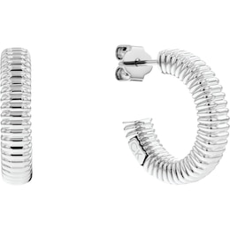 Ladies' Calvin Klein Stainless Steel Hoop Earrings