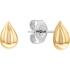 Thumbnail Image 1 of Ladies' Calvin Klein Polished Yellow Gold Stud Earrings