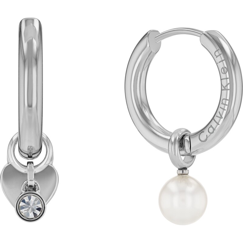 Main Image 2 of Calvin Klein Ladies' Stainless Steel Huggie Earring Gift Set