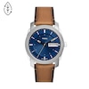 Thumbnail Image 0 of Fossil Machine Men's Brown Eco-Leather Strap Watch