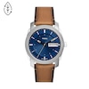 Thumbnail Image 1 of Fossil Machine Men's Brown Eco-Leather Strap Watch