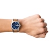 Thumbnail Image 4 of Fossil Machine Men's Brown Eco-Leather Strap Watch