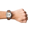 Thumbnail Image 3 of Fossil Machine Men's Brown Eco Leather Stap Watch