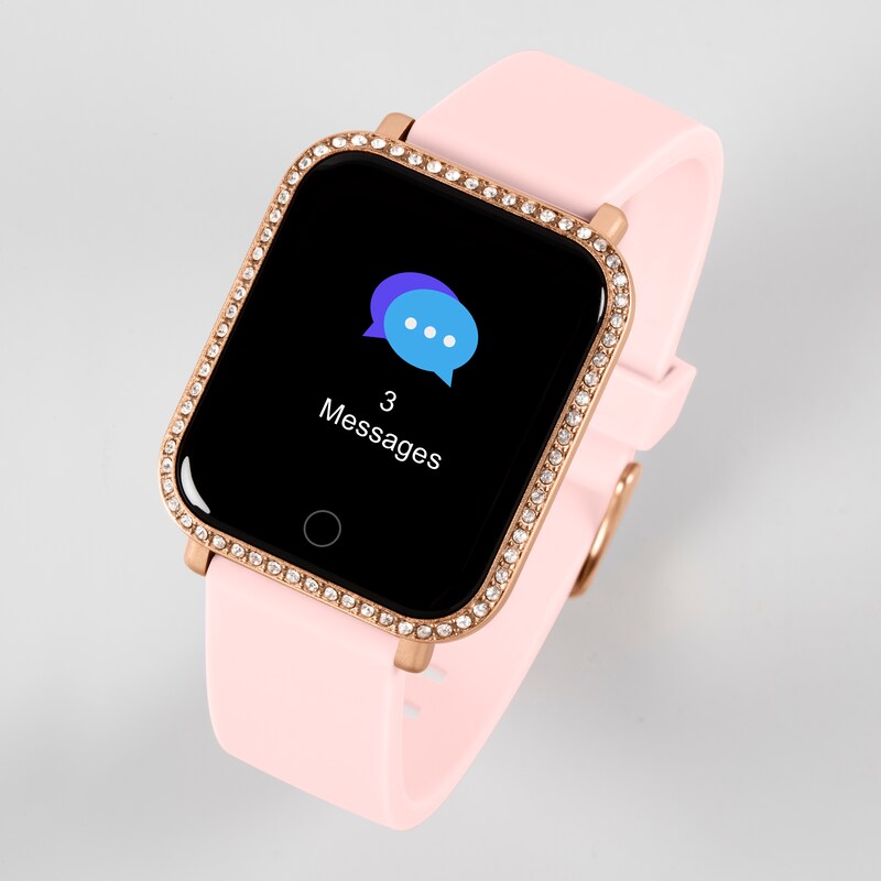Reflex Active Series 6 Nude Silicone Strap Smartwatch