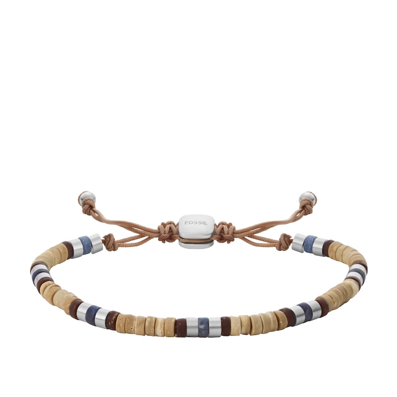 Main Image 1 of Fossil Vintage Casual Men's Coconut & Sodalite Bracelet