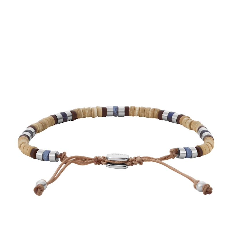 Main Image 2 of Fossil Vintage Casual Men's Coconut & Sodalite Bracelet