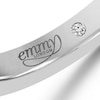 Thumbnail Image 3 of Emmy London 18ct White Gold Morganite & 0.20ct Diamond Ring